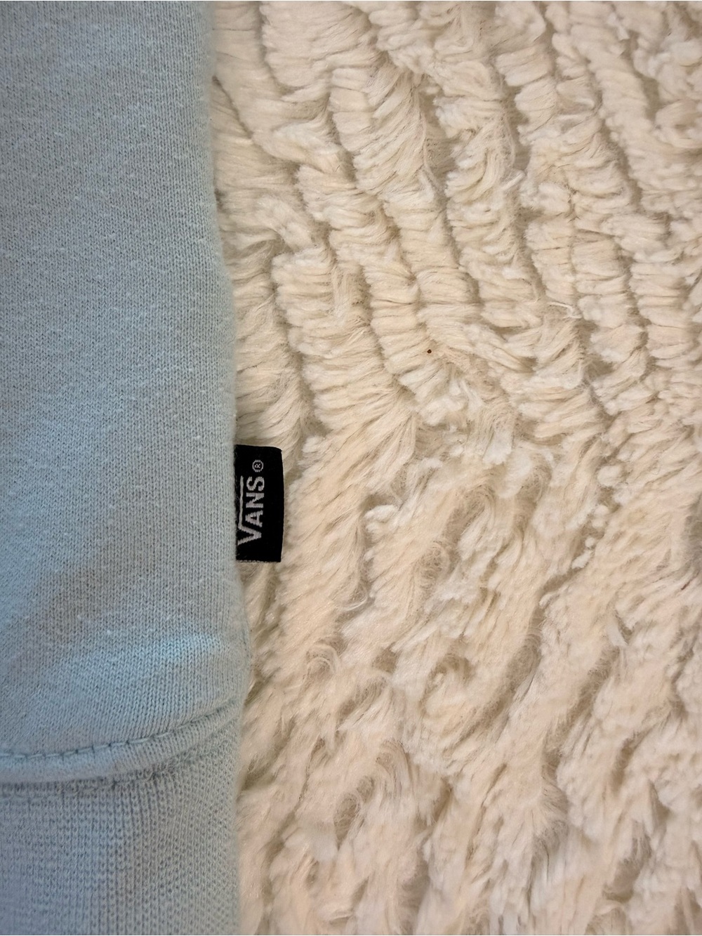 Vans Kids Pastel Blue Pullover Hoodie - Picture 3 of 7